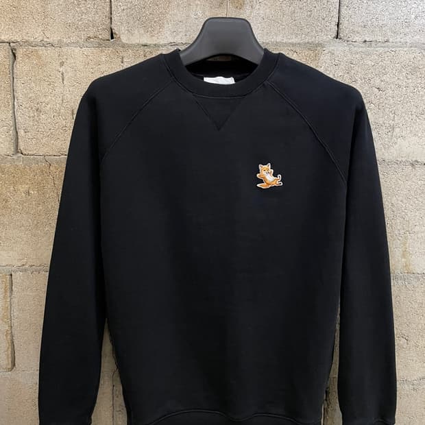 메종 키츠네 칠렉스 폭스 패치 맨투맨