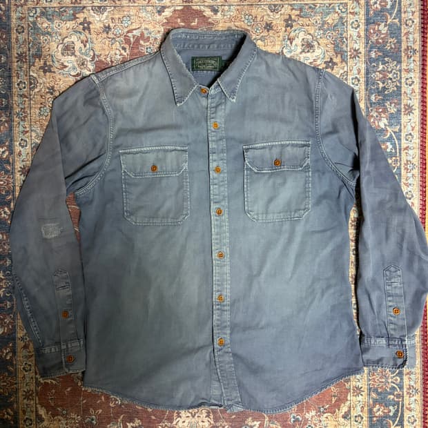 폴로 컨트리 데미지 워크 셔츠