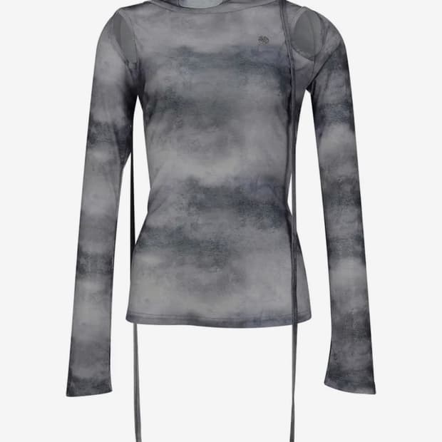 플레어업 컷아웃 터틀넥 롱슬리브