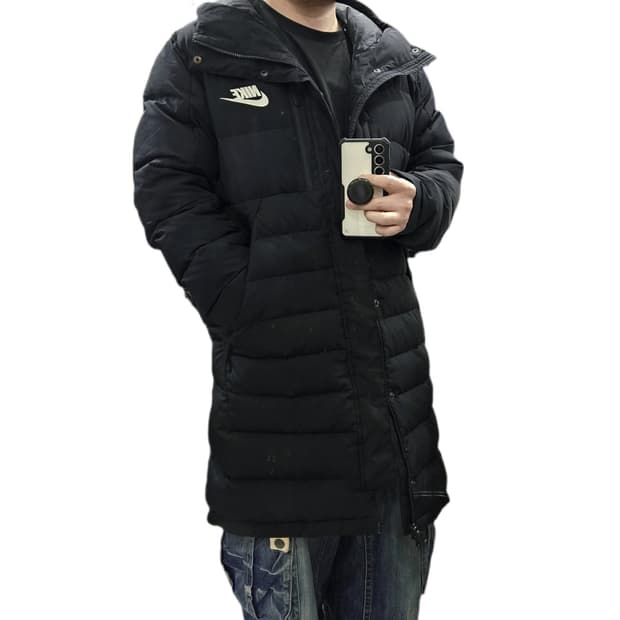 나이키 덕다운 롱패딩 L 100