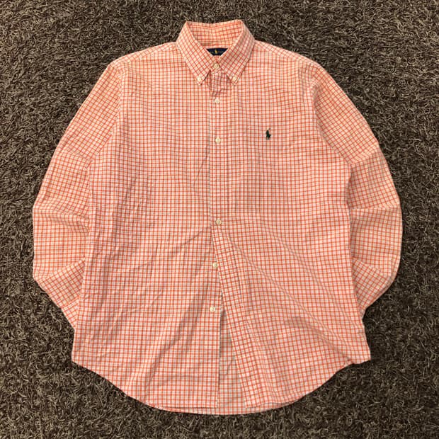 M 폴로 랄프로렌 체크셔츠