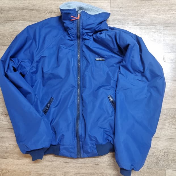 파타고니아 쉘드파카 L 블루
