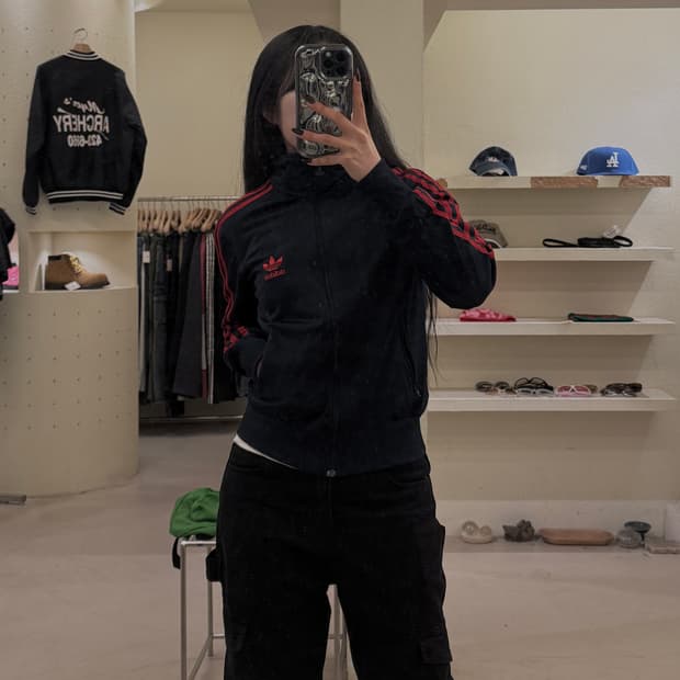 아디다스 오리지널 빅 트레포일 트랙 자켓 U1108