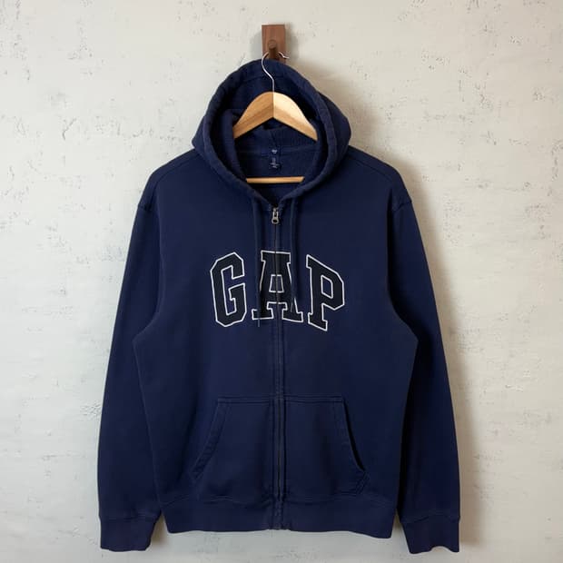 GAP 갭 네이비 후드집업