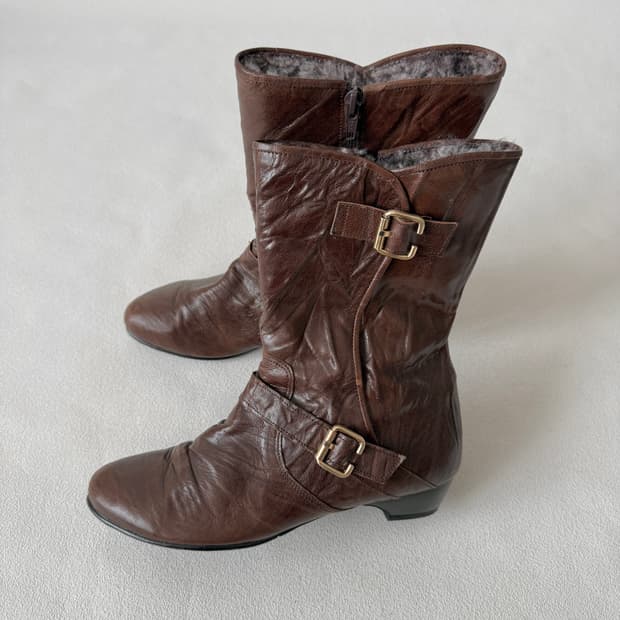 [245]England 레더 부츠