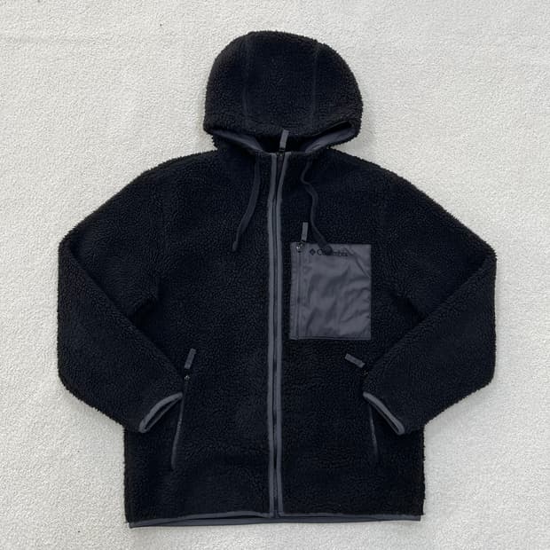 L 컬럼비아 후드 플리스 집업 0303M