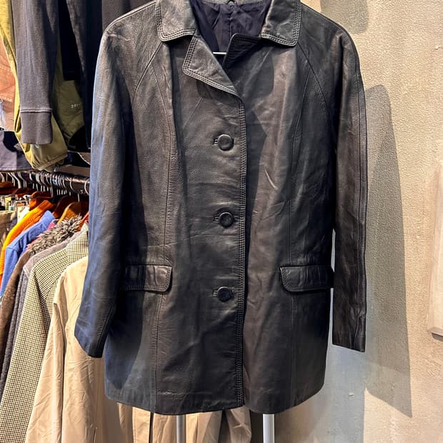 Cow leather 레더 자켓