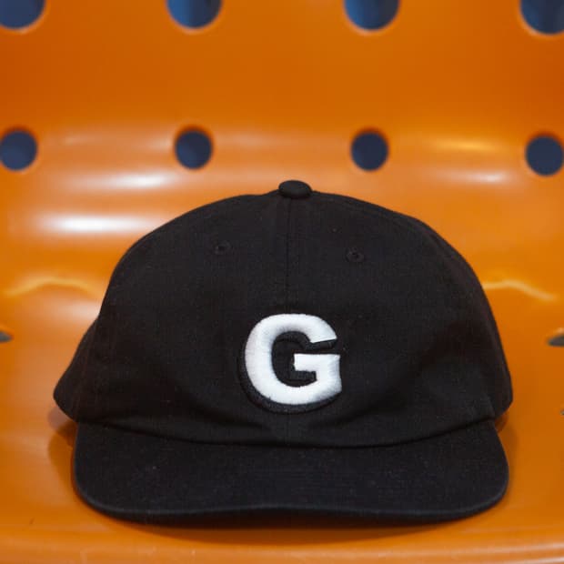 골프왕 G 로고 캡 블랙