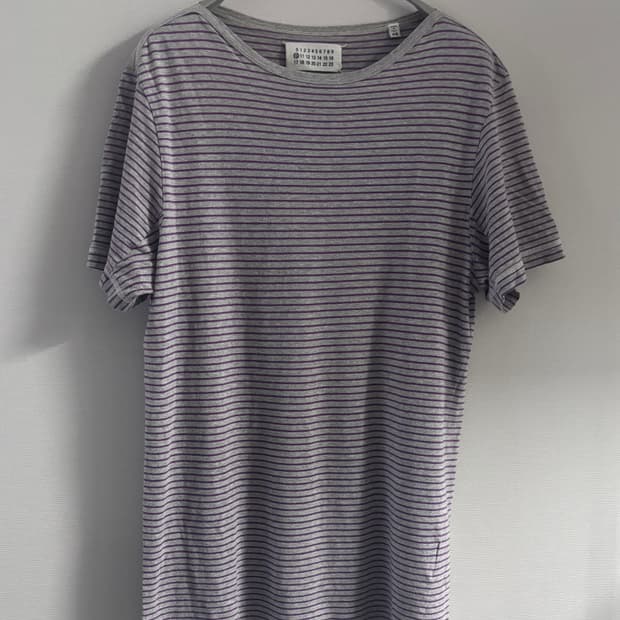 마르지엘라 보트넥 티셔츠