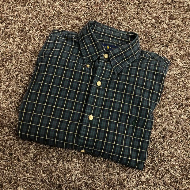 폴로 랄프로렌 체크 셔츠