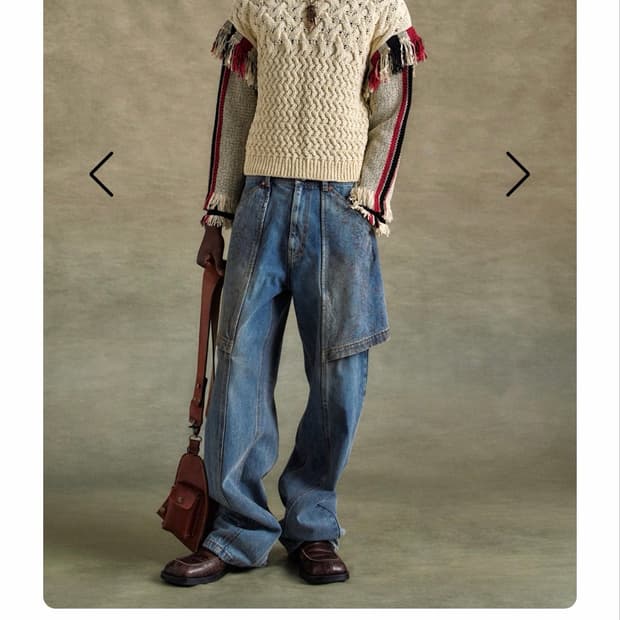 엔더슨벨 EMBROIDERY WRAP JEANS 30사이즈 구합니다