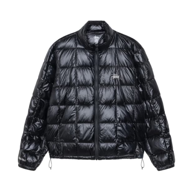 [M]스투시 미드웨이트 푸퍼 블랙 경량패딩