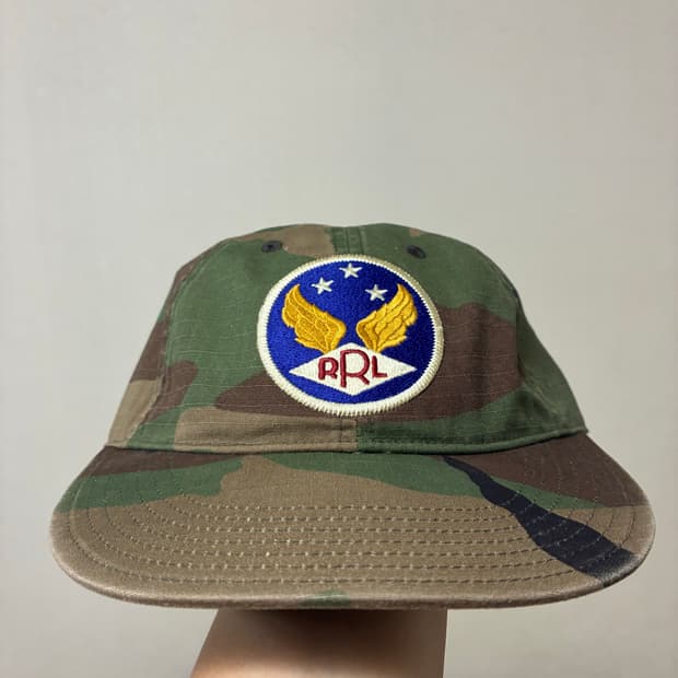 [free]더블알엘 RRL 캡 우드랜드 카모