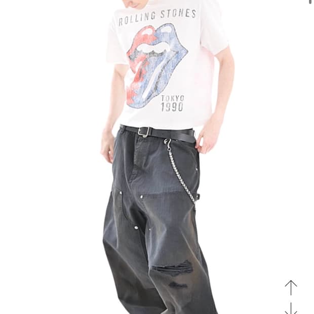 [2] 엔시브 STRIPED CARPENTER PANTS