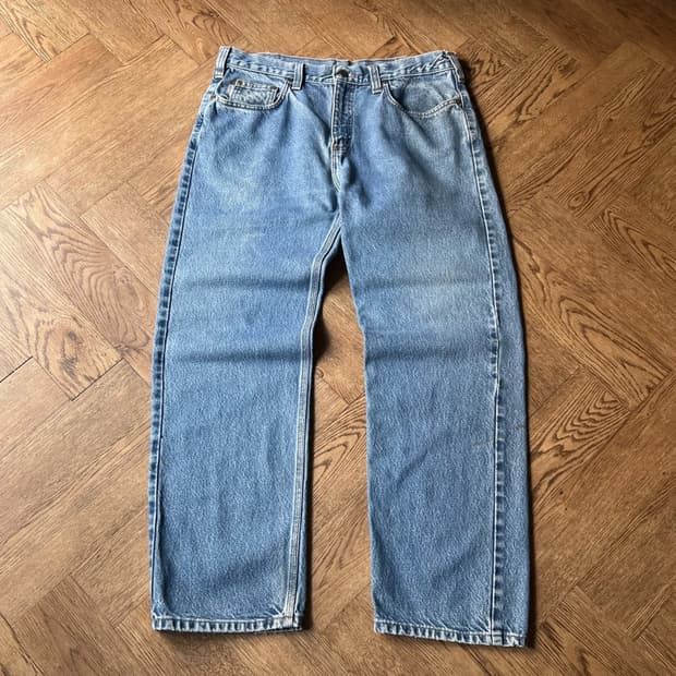 [36]칼하트 USA 빈티지 워싱 워크 데님 팬츠