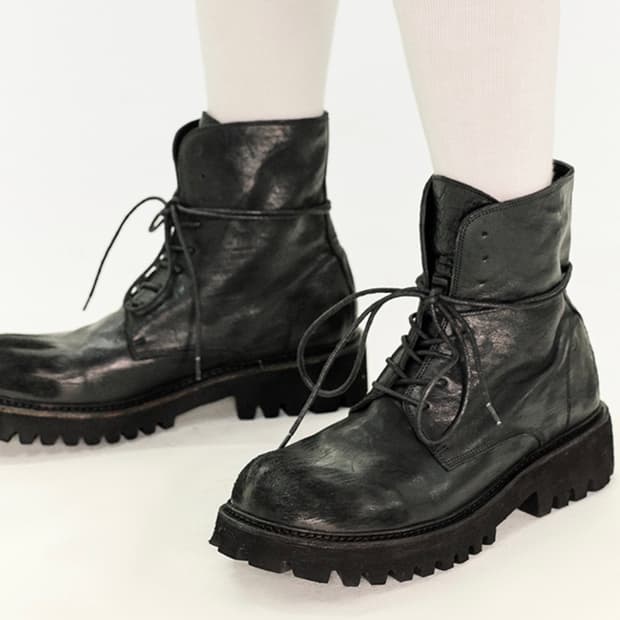 yase 코만도솔 카우하이드 부츠
