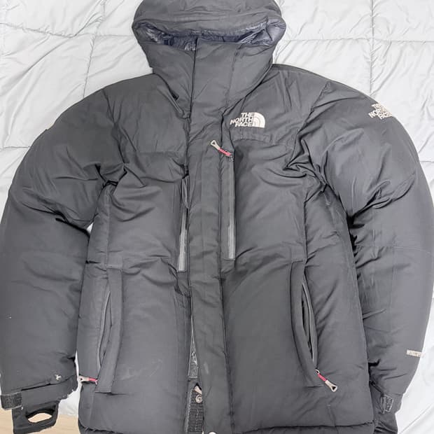 노스페이스 히말라야 패딩 블랙 팔아요