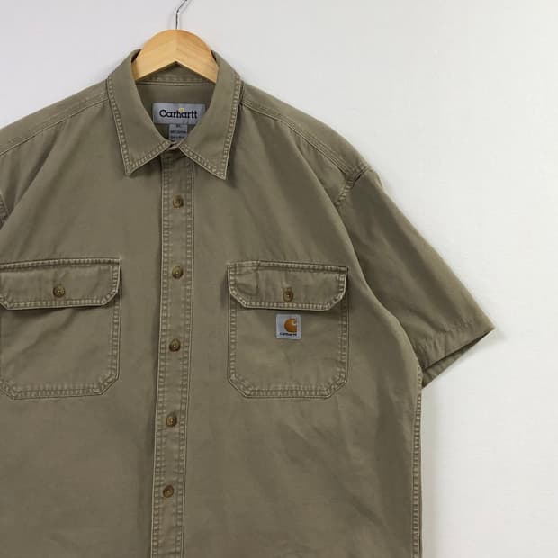 XL 칼하트 헤비 워크 셔츠