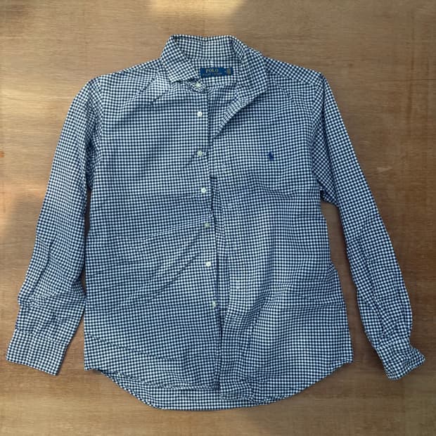 Polo Ralph Lauren Navy Check Shirt