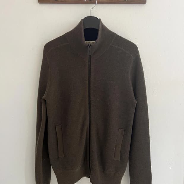 버버리 캐시미어 집업 