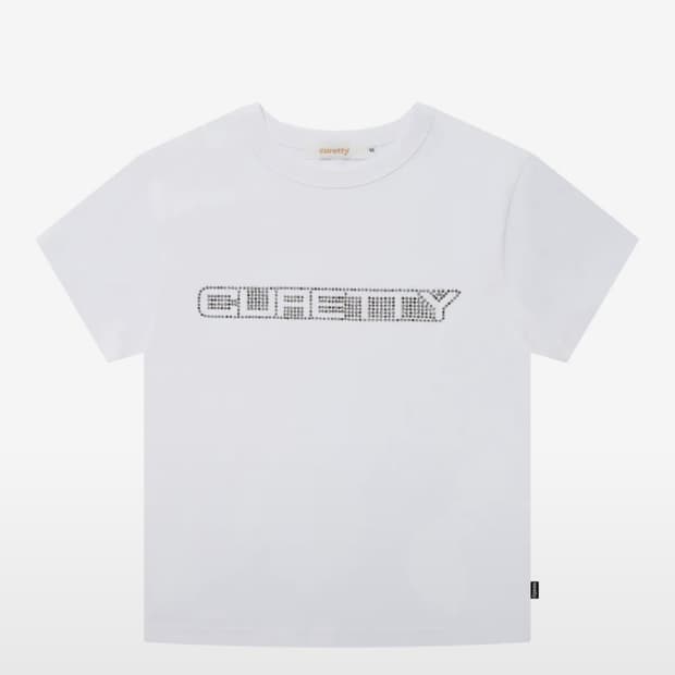 C RHINESTONE BASIC T-SHIRT_WHITE
