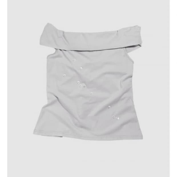 인앤양인하모니 knot top grayish purple