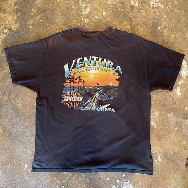 할리데이비슨 프린팅 반팔 (110)