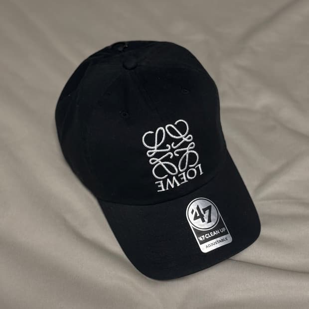 nptsss 로에베 볼캡 블랙