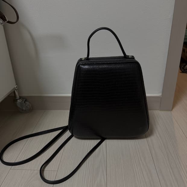 아카이브앱크 쉘틴백 리자드 블랙