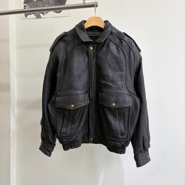 VINTAGE 레더자켓