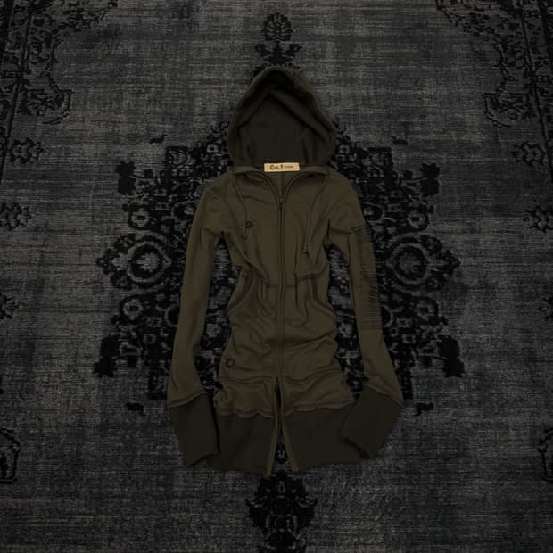 Cook jeans 00s y2k khaki grunge hoodie