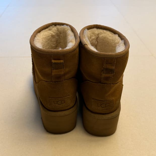 어그 플랫폼 미니 38(240) 체스트넛 