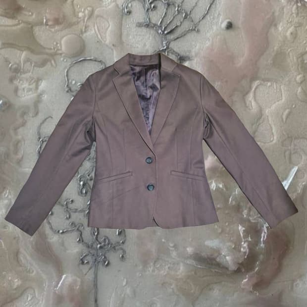 빈티지 브라운 여성 자켓 캐쥬얼 댄디