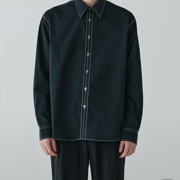 인스펙터 109 솔리드 스티치 셔츠