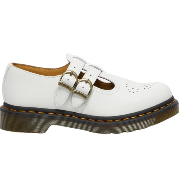 (W) 닥터마틴 8065 스무스 레더 메리 제인 화이트