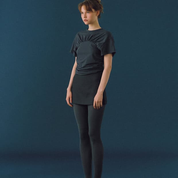 새상품) 스무스무드 티팟 블랙 스커트 M