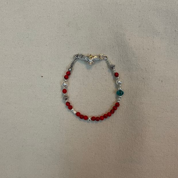 silver925 egle navajo bracelet
