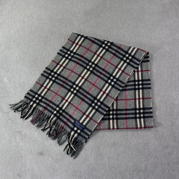 버버리 램스울 노바체크 머플러