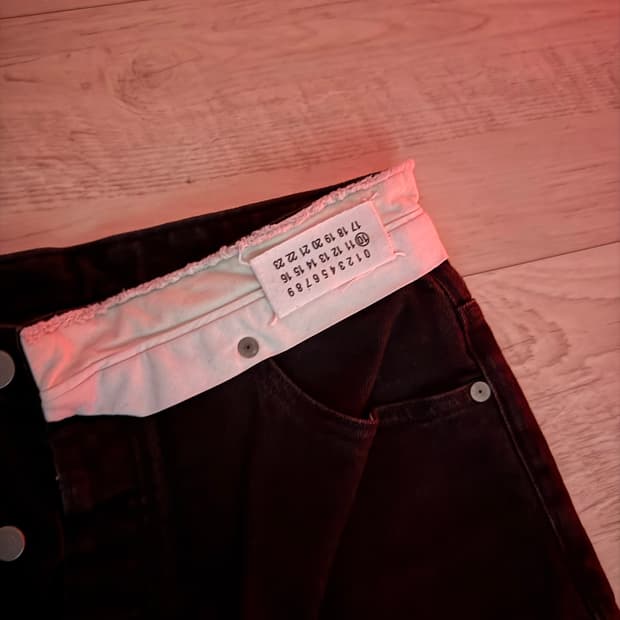 Margiela Black Jeans