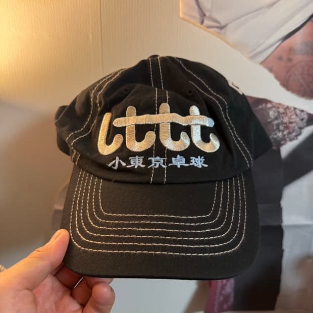 리틀도쿄테이블테니스클럽 LTTT 볼캡 블랙