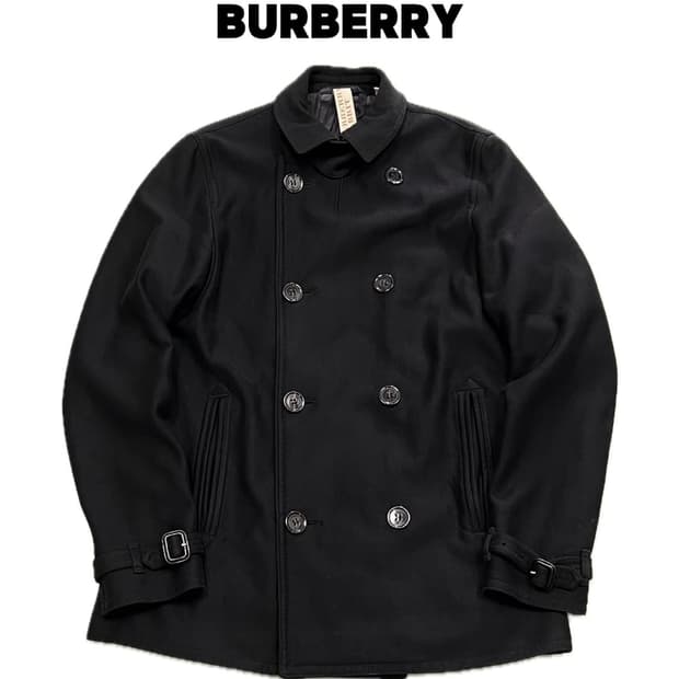 (M) 버버리 브릿 코튼 더블 트렌치 코트