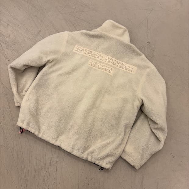 NFL 리버시블 빅로고 양털 쉐르파 자켓