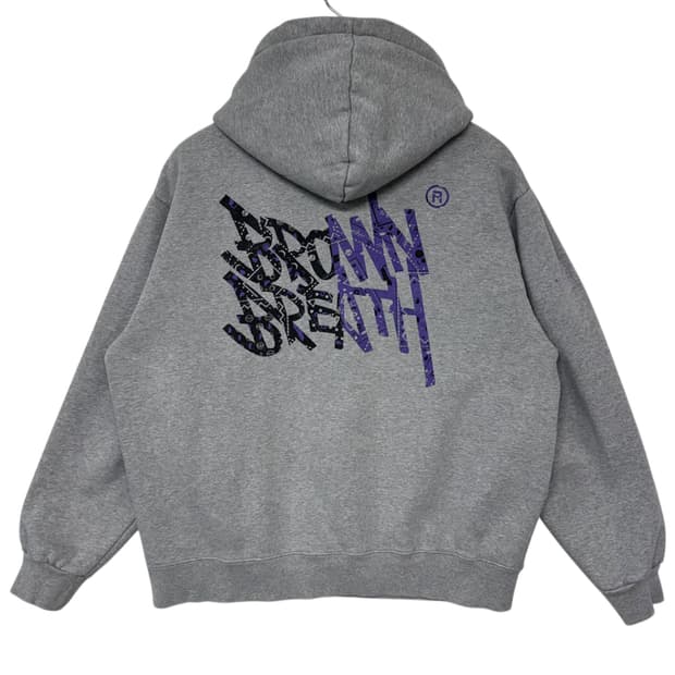 브라운브레스 로고 후드티