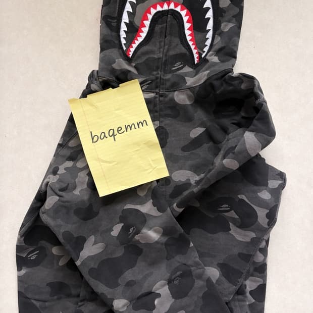 베이프 사크후드 흑계 새상품