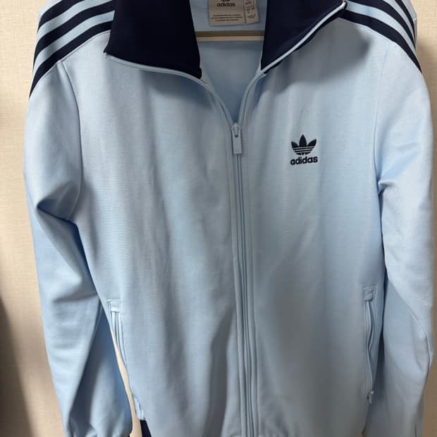 아디다스 베켄바우어 트랙탑 스카이 나이트 인디고