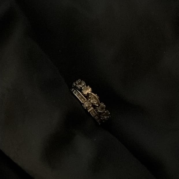 비비안웨스트우드오픈링 반지 (가드링포함)