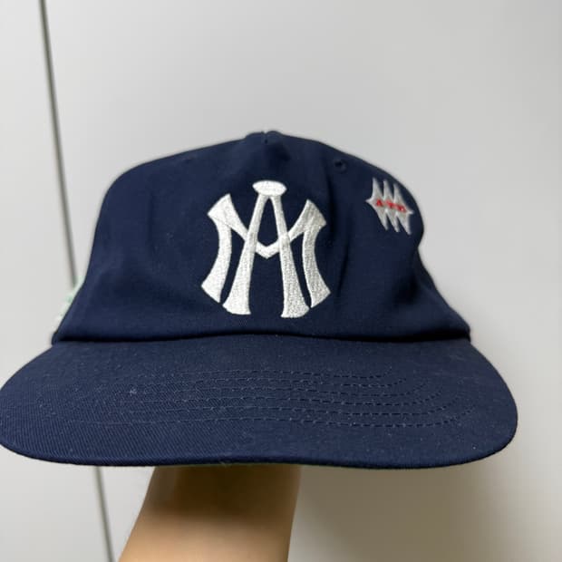 애프터매스 ATM LOGO BALL CAP NAVY