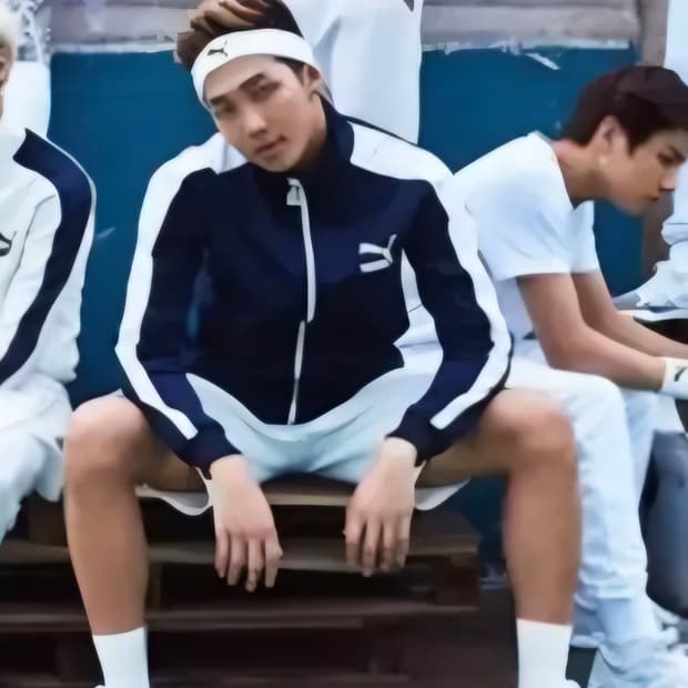 M) 푸마 트랙자켓 트랙탑 져지 BTS RM 져지