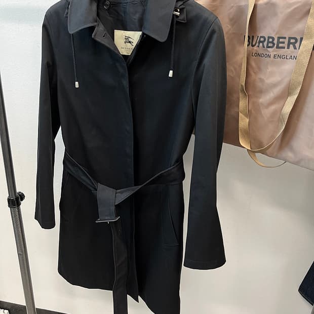여) 버버리 런던 후드 내피코트 