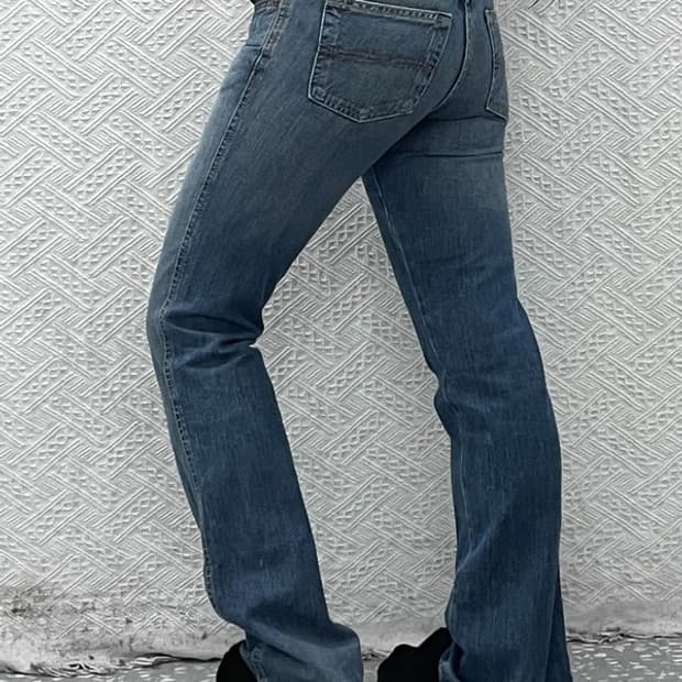 폴로 랄프로렌 올드스쿨 캐주얼 빈티지 워싱 데님팬츠 27인치 C09327